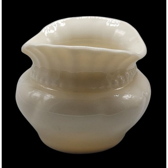 Lenox Open Sugar Bowl Colonial Collection Porcelain Embossed Design Oval 2.75"T - Picture 2 of 8